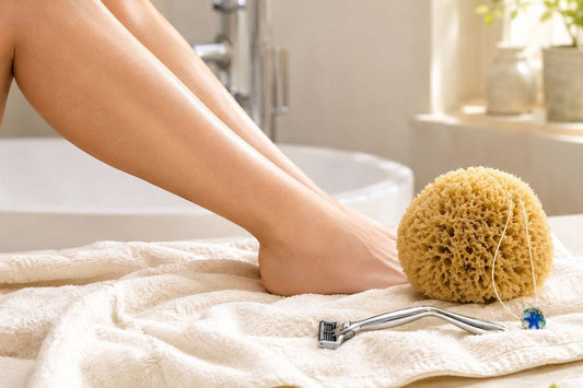 Peeling gegen eingewachsene Haare & Erdbeerbeine: so beugen Sie vor