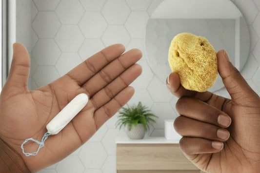 Von Tampons zum Menstruationsschwamm: Der sanfte Umstieg zu mehr Komfort während der Periode