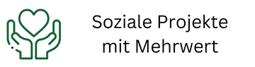 Icon mit Herz und Händen für soziale Projekte mit Mehrwert von tom&pat Naturschwamm